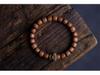 Authentisches indisches Sandelholz Tierkreiszeichen Buddhistische Gebetsperlen Armband