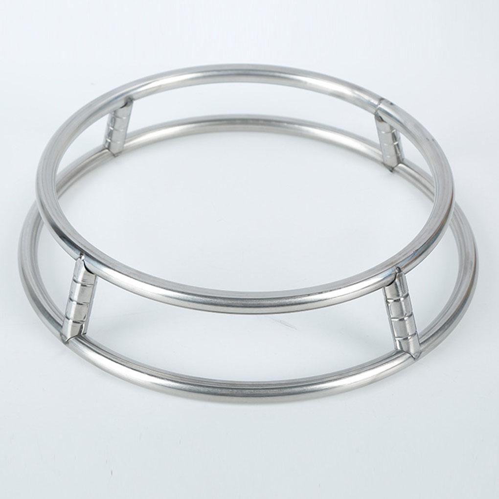 Wok-Ring, Edelstahl-Woks-Ständer, Wärmedämmung, Topfständer, Küchenkochgeschirr, Restaurants, Cafés, Food Courts