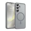 Luxury Matte Phone Case For Samsung Galaxy S25 S24 S23 Ultra Plus S25Ultra S24Ultra S23Ultra S24FE Magsafe Wireless Charge Cover