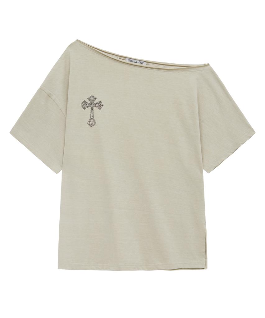 MIDNIGHT MOVE Cb Cross T (Beige)