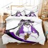 Anime Nekomata Okayu Bedding Set Duvet Cover Bedroom Comforter Covers Single Twin King Size Quilt Cover Home Textile