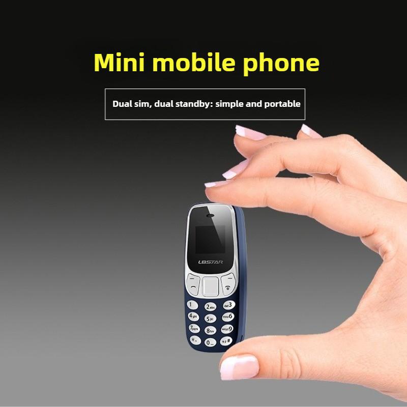 Hot-selling L8star Bm10 Ultra-small Miniature Mobile Phone Mini Straight Bluetooth Dial Button Dual Card Mobile Phone