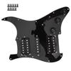 Electric Guitar Board Pickguard Humbucker with HSH Pickup Loaded Prewired Noire
