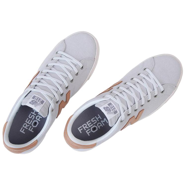 New Balance NB 210 Versatile Comfortable Skate Shoes Unisex sneaker Light-Gray AM210CLW