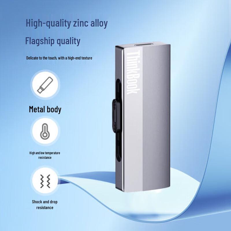 Lenovo Thinkbook BU210 Portable Dual-Interface SSD USB Drive