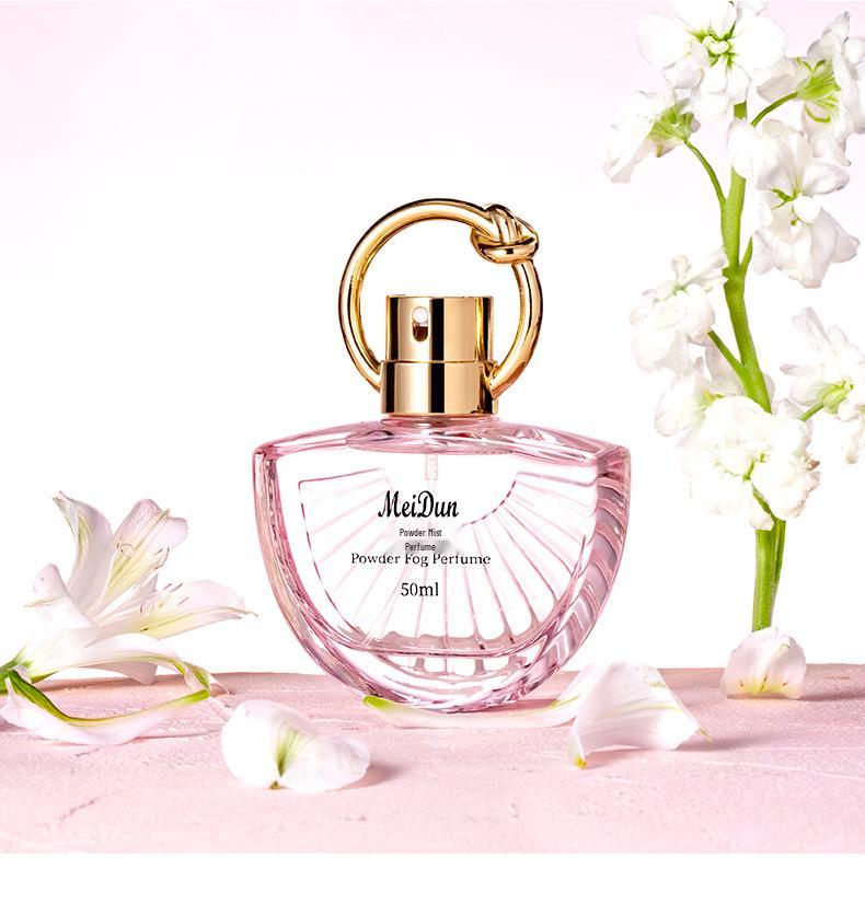 Meidon Golden Radiance Powder Mist: Long-Lasting Floral Fruity Eau De Toilette for Women