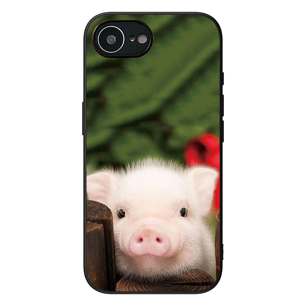 Cute Pig funny Phone Cover Case for Samsung Galaxy A36 A17 A26 A07 A35 A54 A53 A13 A33 A34 S8 S9 S20 S21 FE S10 Plus Casing