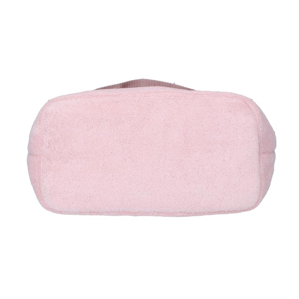 MIUMIU Excellent condition 5NE841 Pile material terry cloth mini bag canvas staple one-shoulder bag Handbag Pink / GD HardwareUsed