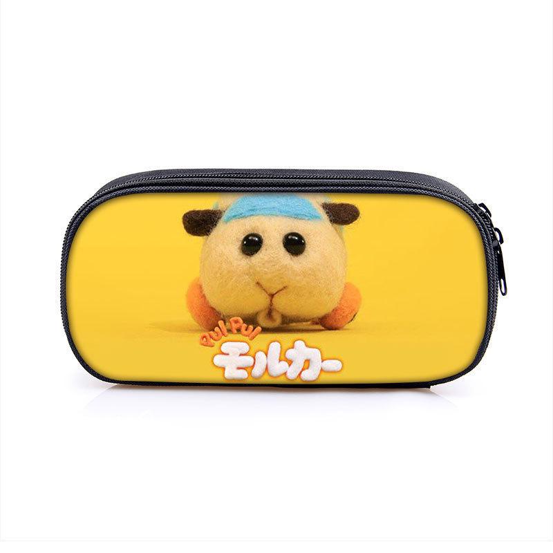 Pui Pui Kids Pencil Case With Nylon Material For School And Travel