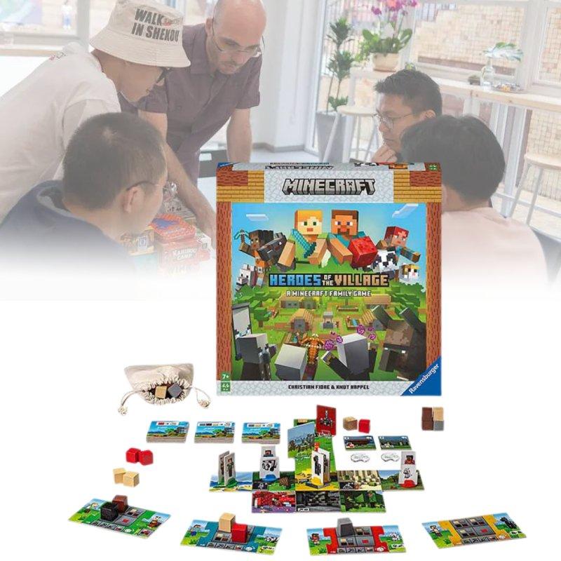 Minecraft Card Board Games Family Entertainment Multiplayer Party Activity Item
