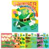 Set 1 Shamrock Summer Rabbit Magic Sticker With NumberSticker Paint Books For Birthday Play Brain Games Road Plane Travel Toy