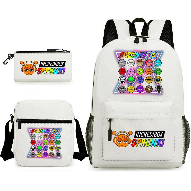 Peripheral Heat Transfer Rhythm Box Cartoon Animation Primary School Students Third Grade Light Load Reduction Large Capacity Backpack L