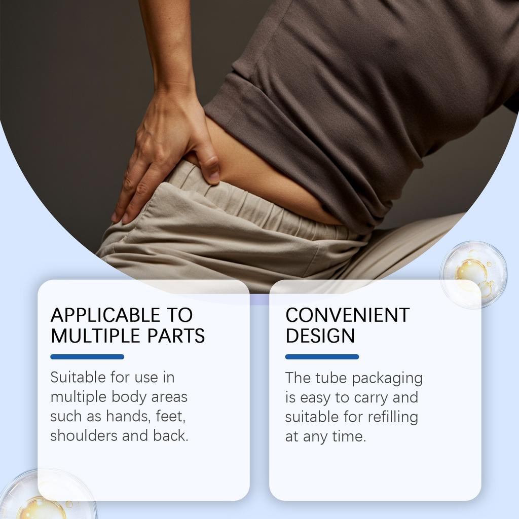 This Body Stretching Cream Gently Nourishes The Skin, Providing Daily Moisture Without Greasiness. It Is Suitable For Both Men And Women