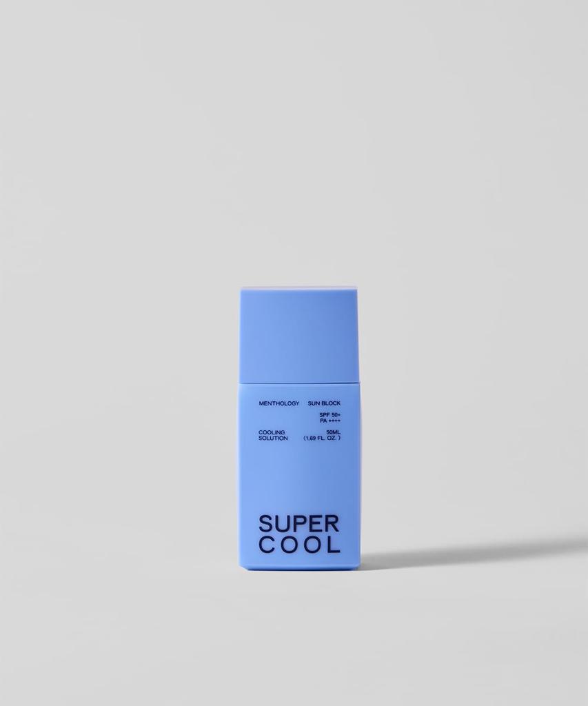Menthology Super Cool UV No Sensitive Men and Sunblock, Protection, SPF50+ PA++++, Cooling, Soothing, Whitening, Smooth, Whitening, Moisturizing,