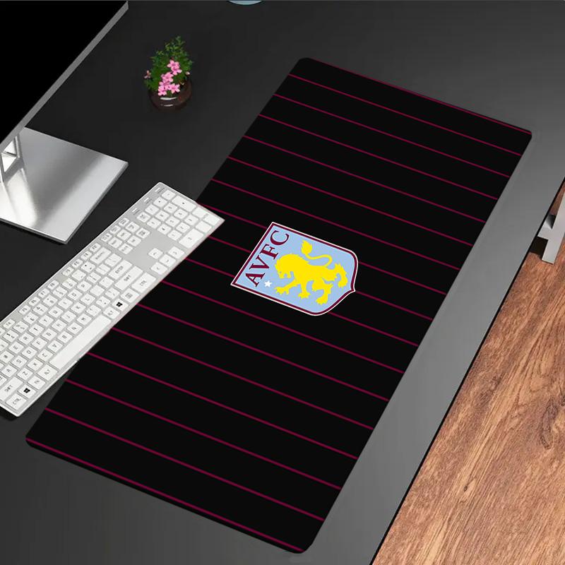 Tappetino per mouse del Football Club Aston Villa Tappetino per mouse, Tappetino per mouse da gioco, Tappetino per tastiera, Decorazione per scrivania per computer portatile Regalo per tifoso Regalo di compleanno