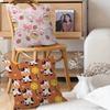 Cute Cow Pillow Case Removable Washable Cushion Cover – All-Season Soft Linen