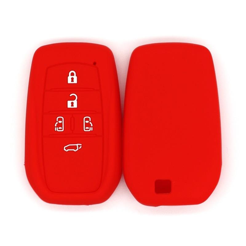 

Корпус ключа для Toyota Alphard VELLFIRE 30 серии Lexus, новый чехол для ключей от автомобиля LM SUV, 5 кнопок красный