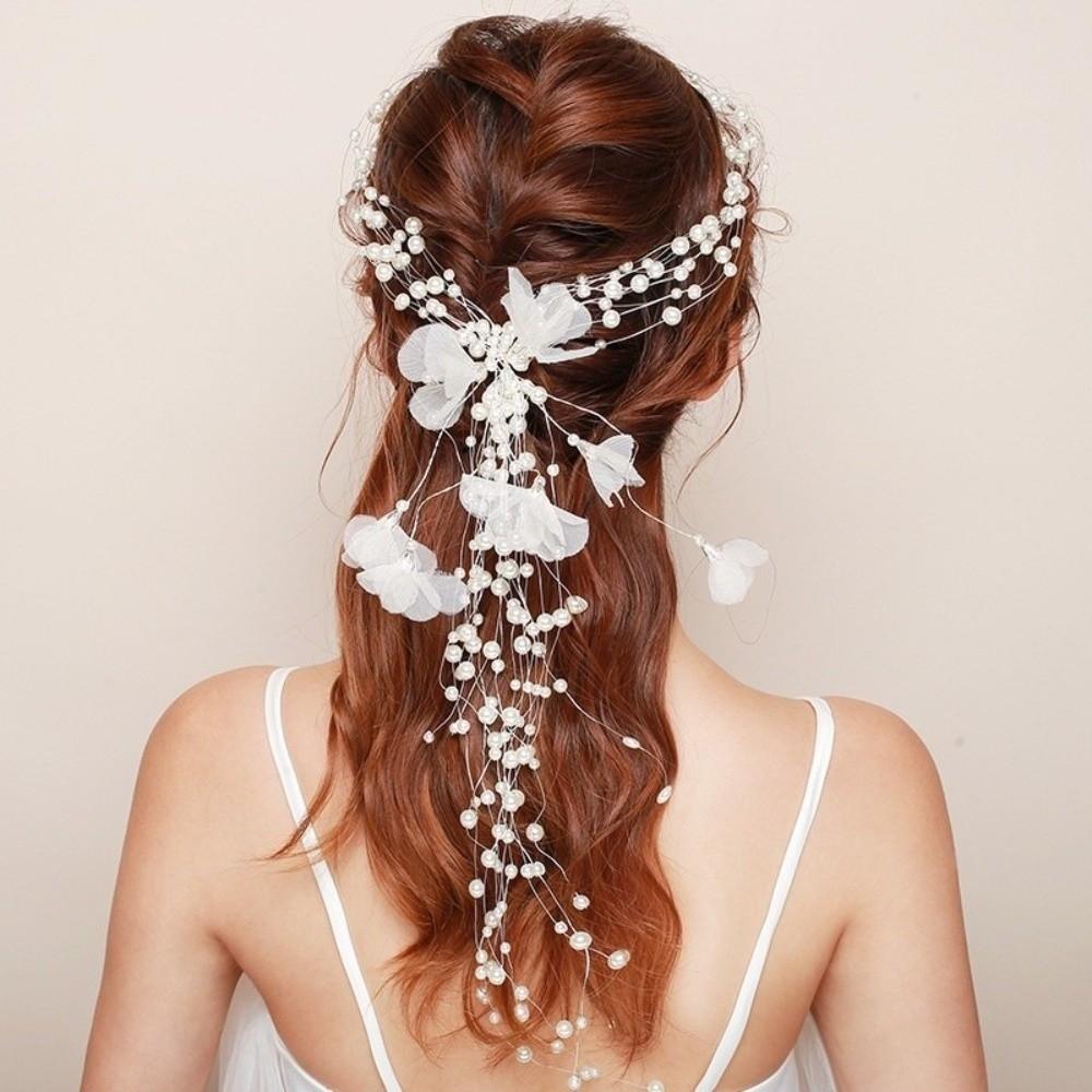 Luxury Fairy Hair Band Elegant Beaded Hair Accessories Hairpin Ornaments  Women Hairstyles