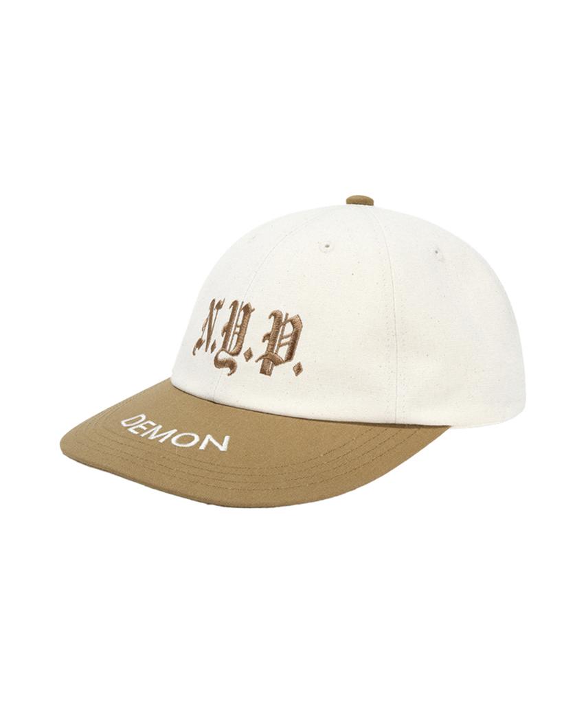 N.Y.P Canvas Strap Cap(Light Brown)