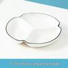 Children’s Ceramic Divided Plate for Portion Control - Creative, Household Breakfast Dish