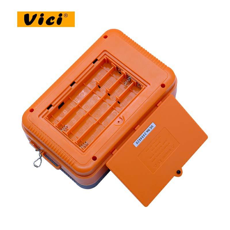 Vichy VC60B+ Digital Insulation Resistance Tester, 250V/500V/1000V, Hand-Cranked Megohmmeter