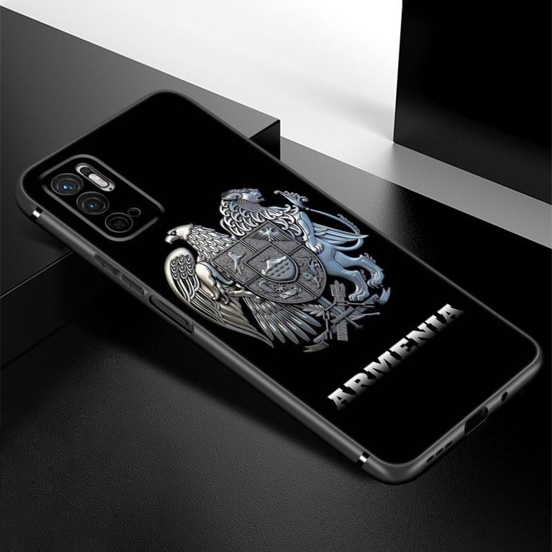 

Чехол для телефона с армянским флагом Армении для Xiaomi Redmi Note 7 8 9 10 Lite 11 11E 11T 12 Pro 11S 4G 10T 5G 8T 9S 10S, черный чехол из ТПУ Redmi Note 11S 5G