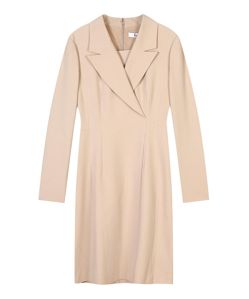 ECOLEDEPARIS Wrap-Style Belted Dress_Cb2Xwoa021A