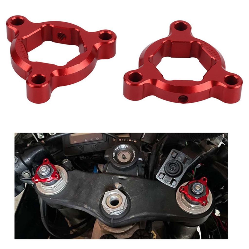 Motorcycle Aluminum Suspension Fork Preload Adjuster Fit for Most Model Motorbike Suspension Fork Guard