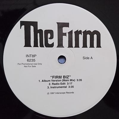 12inch Record FIRM - Firm Biz / Executive Decision INT8P6235 Interscope Reco 1997 US Rap & Hip-Hop/R&B Used