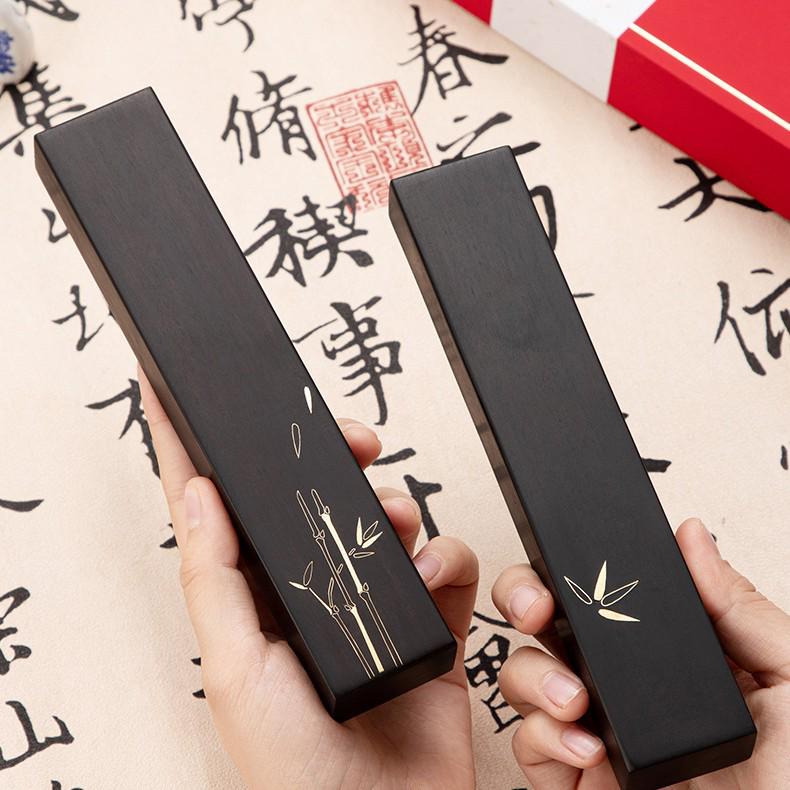 Bamboo Calligraphy Paperweight - Beginner's Book Press & Practice Tool - Four Treasures of the Study