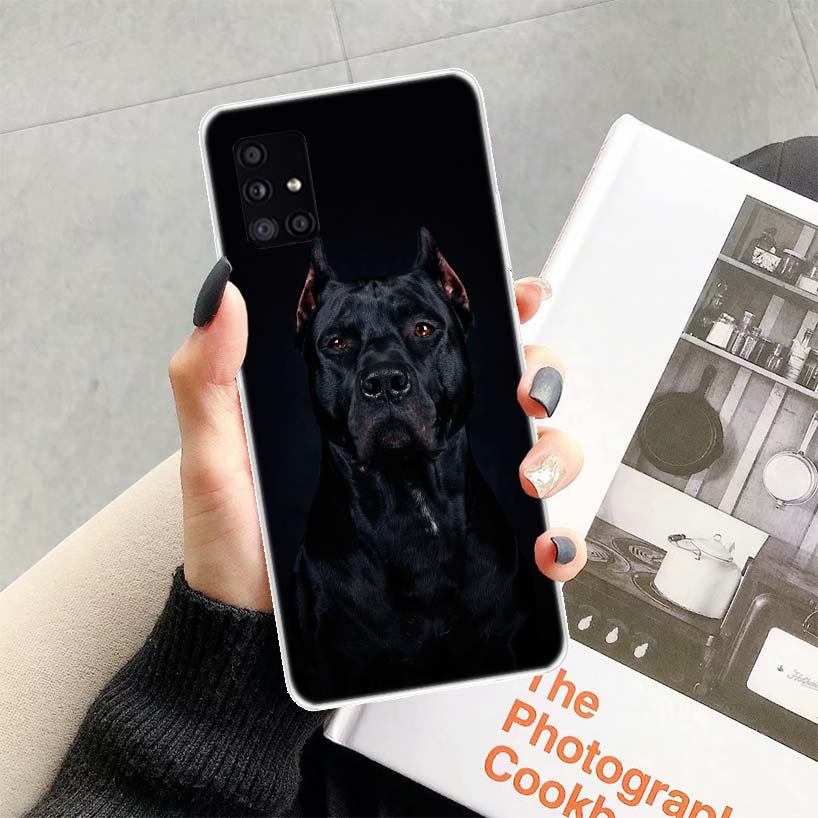 Doberman Dog Phone Case Cover For Samsung Galaxy A13 A14 A15 A16 A17 A53 A54 A55 A56 A33 A34 A35 A36 A23 A24 A25 A26 A05S Galaxy