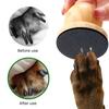 Stille Hundeklørfil Hunde Selvklørfil Hundekradsebræt med 4 Udskiftelige Filskiver Skånsomt Kæledyrskløreværktøj til Hunde Og Katte