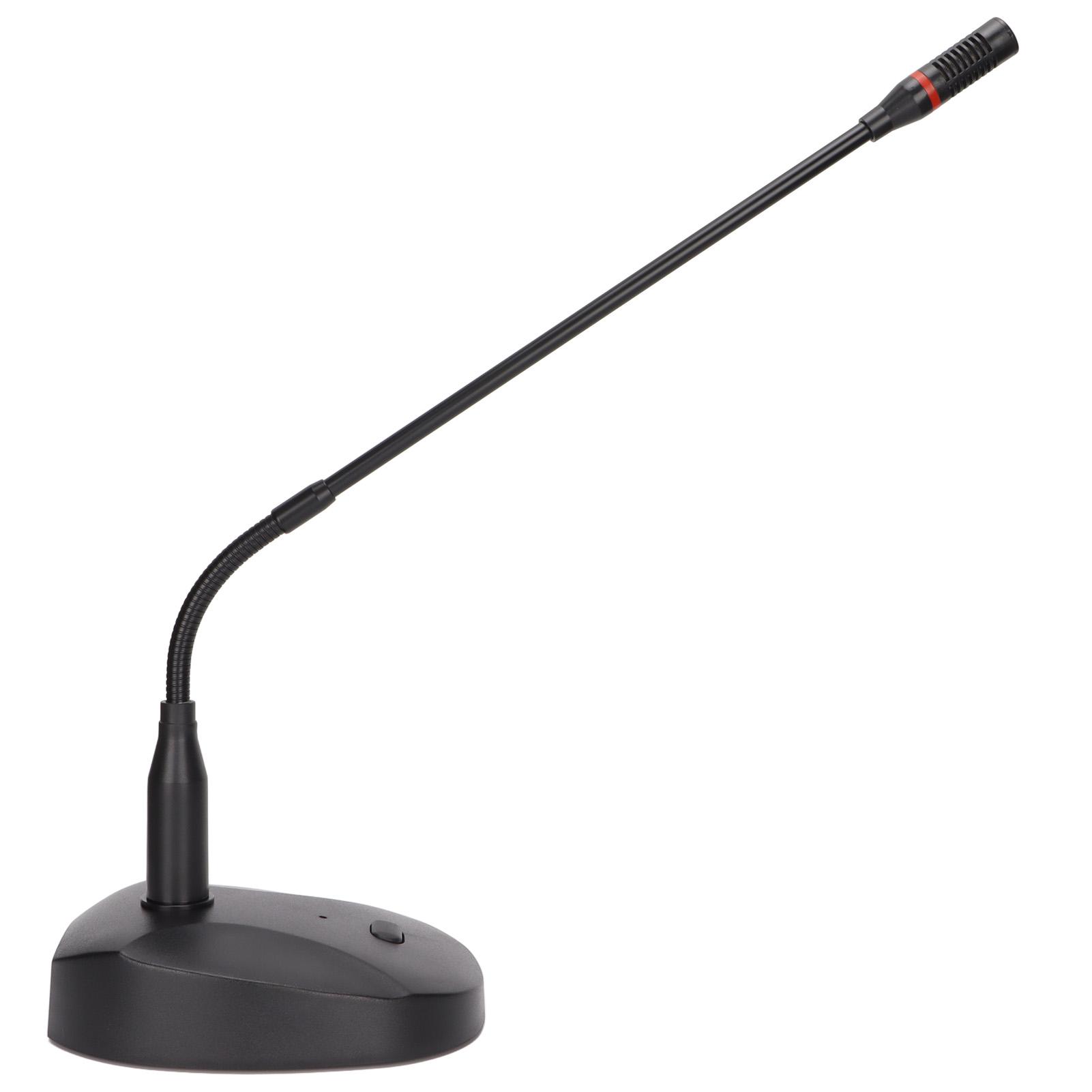 

Gooseneck Microphone Desktop Microphone with XLR to 6.35mm Cable for Conference Webcast