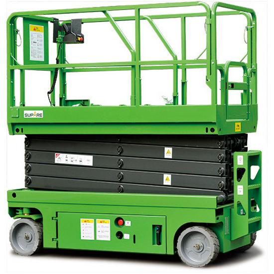 Electric Self-Propelled Scissor Lift Platform for High-Altitude Maintenance