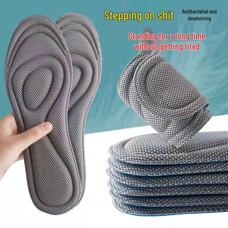 

Удобные амортизирующие стельки для длительного стояния: Впитывающие пот, дышащие, дезодорирующие, супермягкие спортивные стельки для мужчин и женщин 45-46