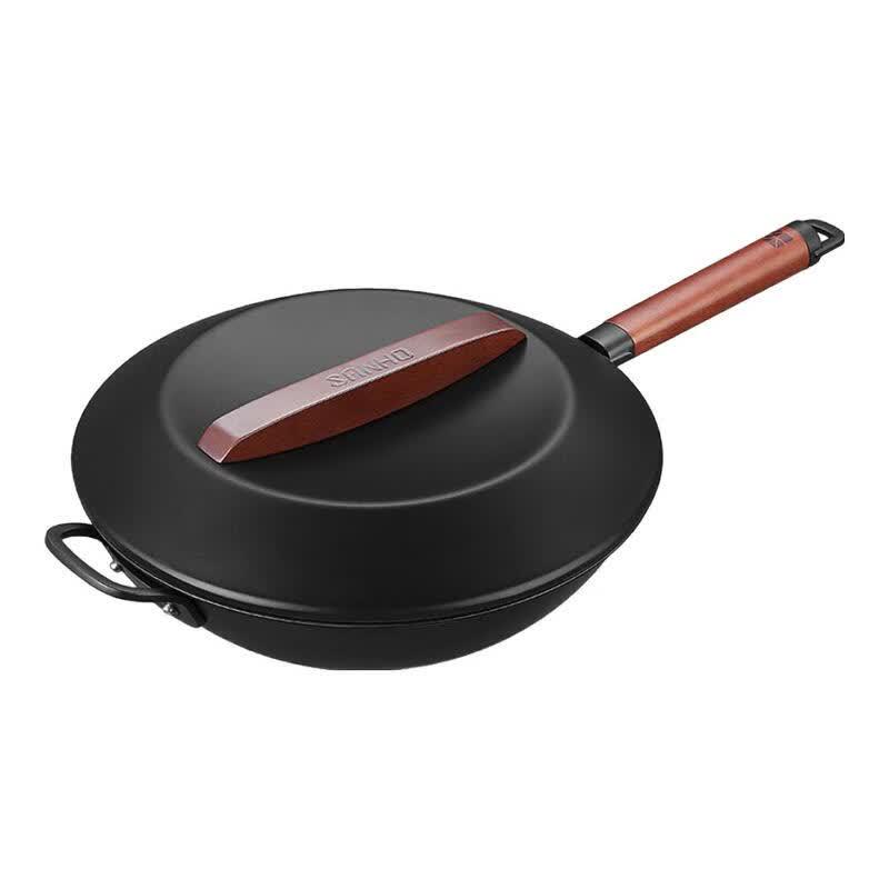 Sanhe Pure Iron Lightweight Wok