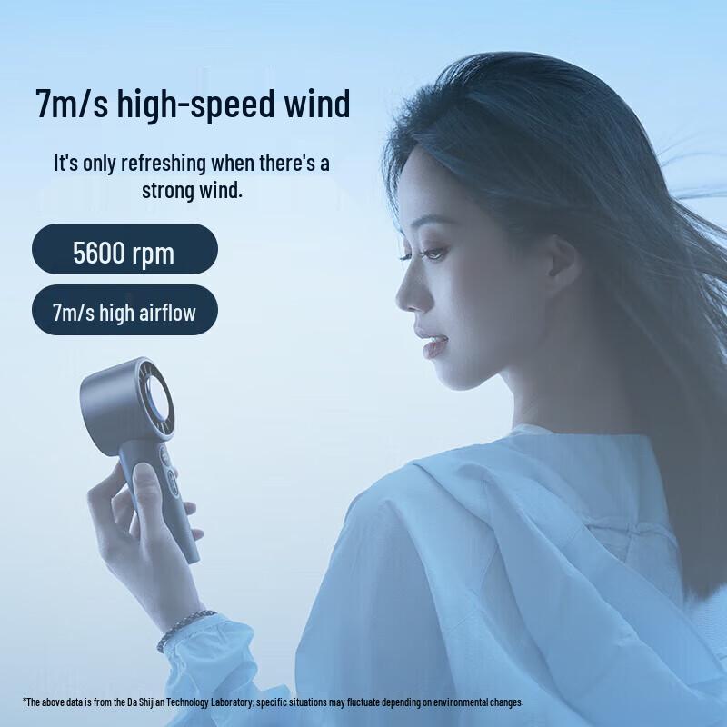 Xiangwu Engine Ice Portable Bladeless Handheld Fan