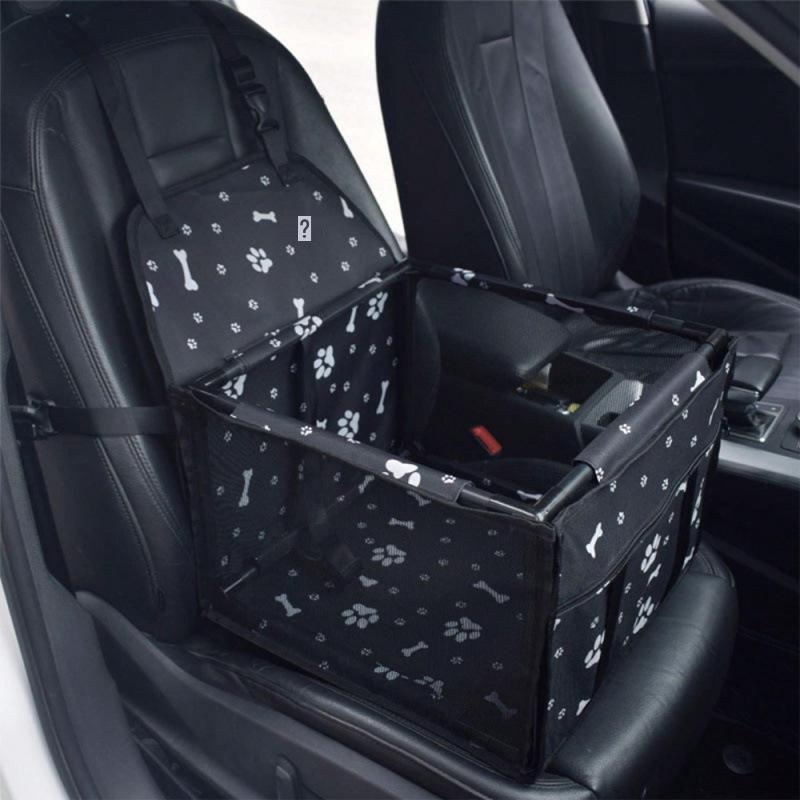 Wasserdichte Netz-Hundeautositzmatte - Einzelne Rückreihe, Schmutzabweisend, Verstärkt mit Korb.