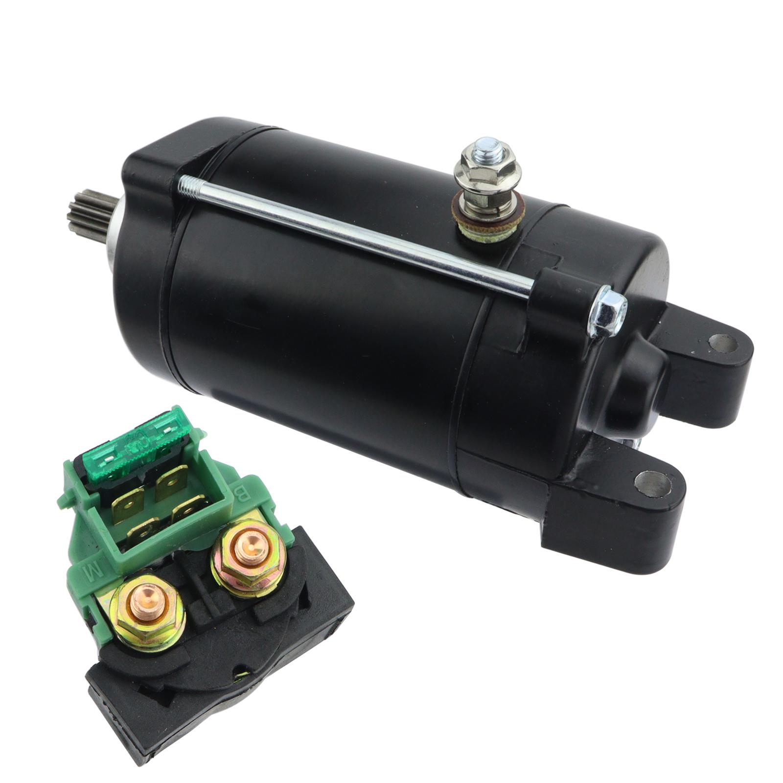 Motorcycle Starter with Relay for Honda VT600C Shadow VLX 58c 1988-2007,VT600CD VLX Deluxe 58c 1993-2007,OEM 31200-MF5-008 Starter set