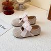 Kids Sequin Bow Mary Jane Princess Party Shoes