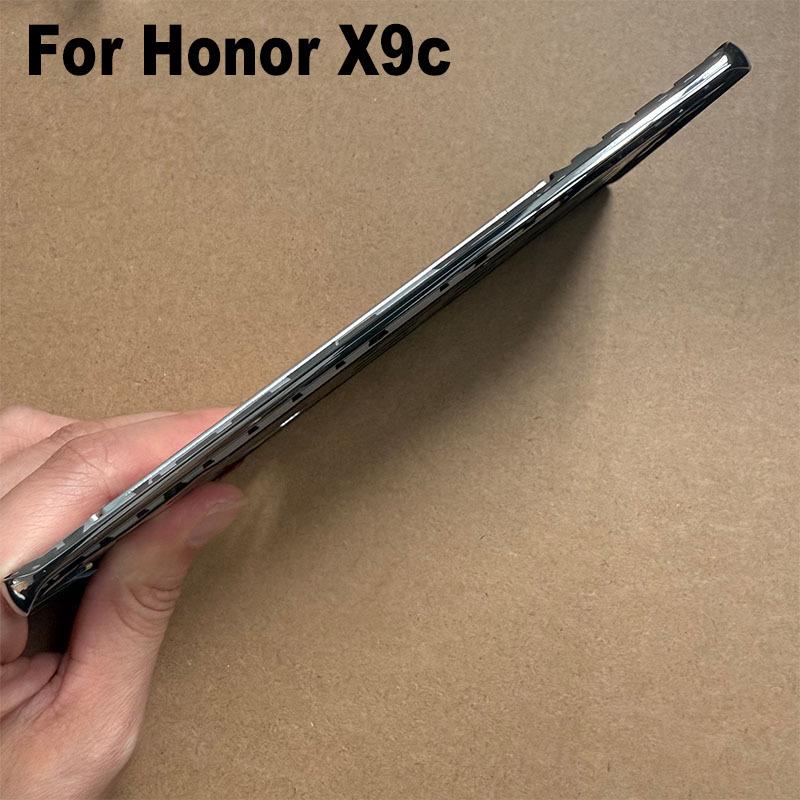 For Huawei Honor X9C 5G Middle Frame Front Bezel Housing Lcd Supporting Holder Rear Plate Chassis Replacement
