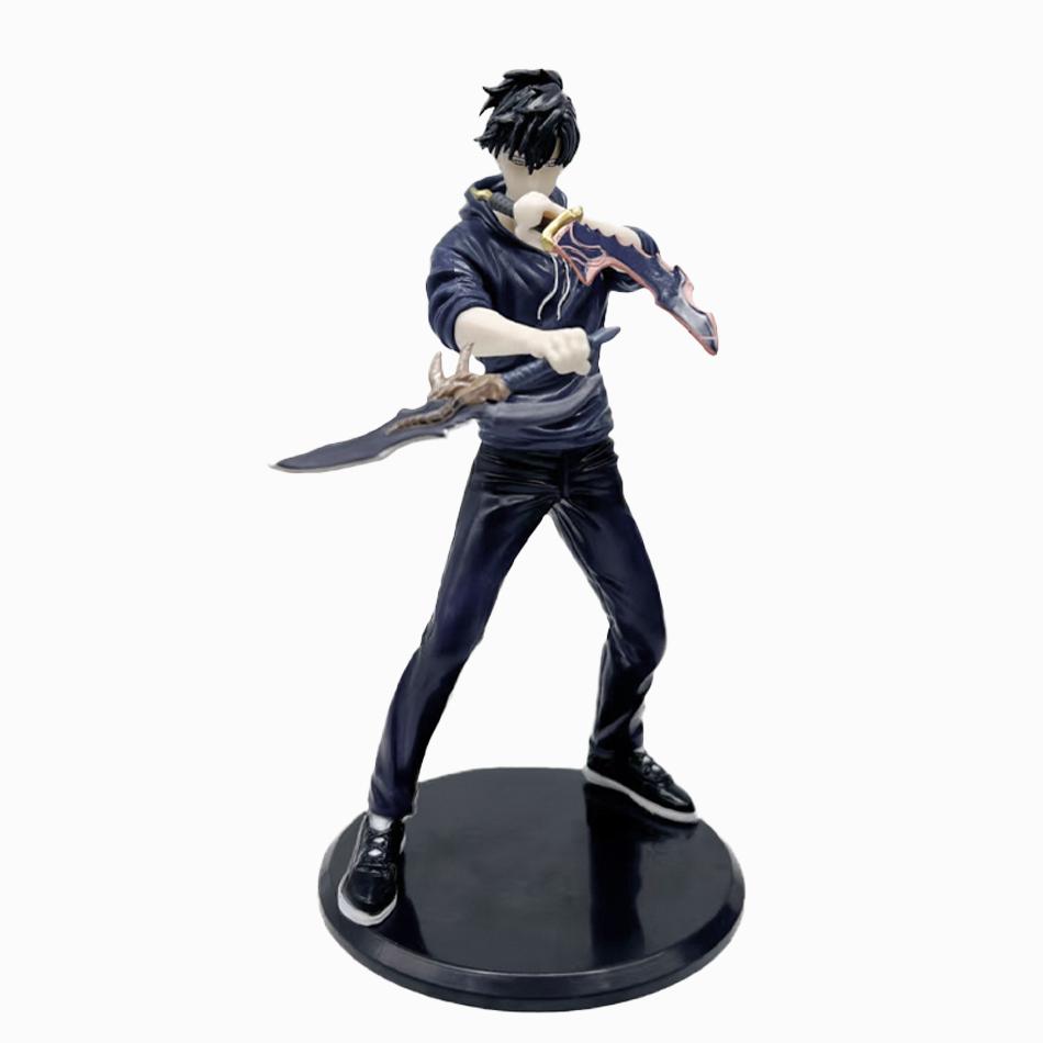 Solo Leveling Shadow King Figure Sung Jinwoo Cheng Xiaoyu Handheld Model Desktop Ornament Anime Collection Model Gift