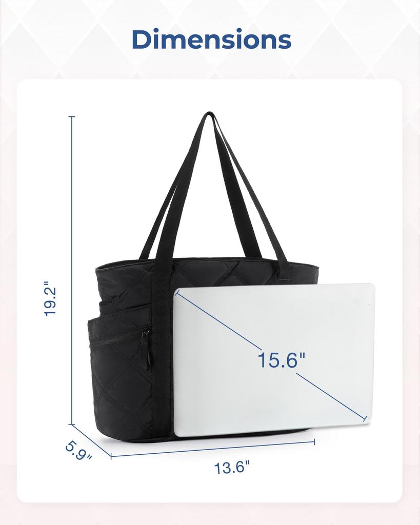 Duża torba podróżna na ramię, wielokrotna dojazdy na siłownię [BAGSMART] Torba, pojemność, torba damska, lekka, torba, wodoodporna, torba, przegrody, przechowywanie,