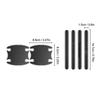 4/8Pcs Car Door Handle Protector Anti-scratch Stickers For Honda Civic XR-V CR-Z CRV HRV City Accord Legend Jazz RR VTi Fit ZP8