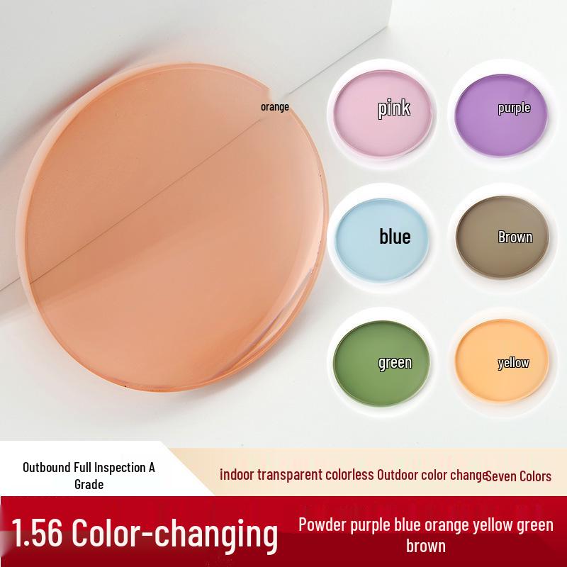 1.56 Color-Changing Lenses: Transform to Pink, Purple, Blue, Orange, Yellow, Green