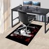 1PC Alfombra de Piso Antideslizante Extra Grande Swordfighter Blood, Oficina, familia, dormitorio, Estudio Alfombra de Área Grande Alfombras de Interior