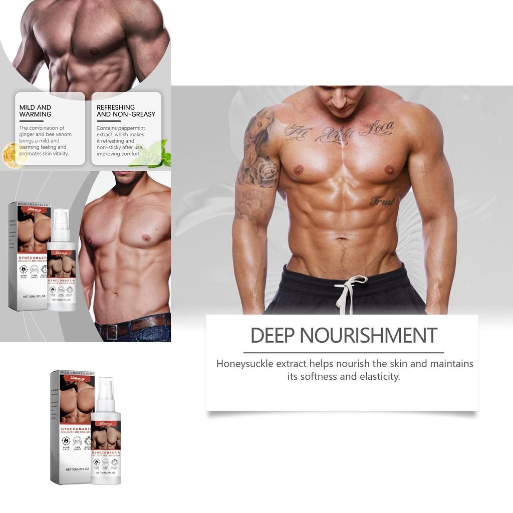 South Moon Men's Chest Spray For Enhanced Body Contour Gentle Skin Care 30ml