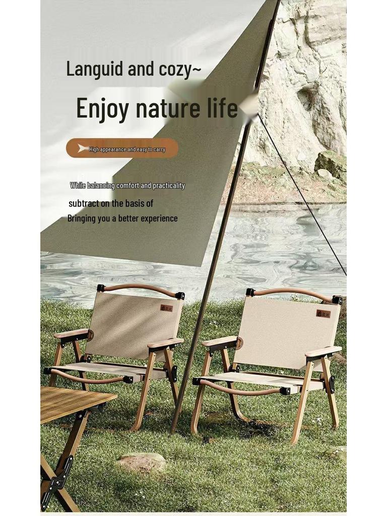 Ultralight Kermit Folding Camping Chair: Portable Outdoor Fishing Stool