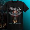 JUDAS PRIEST ANGEL OF RETRIBUTION Maglietta Uomo Donna Manica Corta Band Retro Y2k T-shirt Streetwear Marchio di Lusso Top Abbigliamento