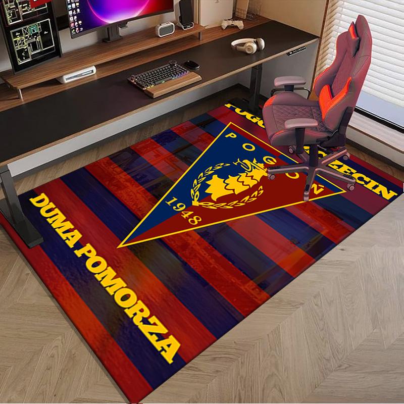 Pogoń Football Crest Area Rug Office rug, Chair Rug, Decor Carpet Livingroom bedroom Mat, Large Size Fan gifts Christmas gifts